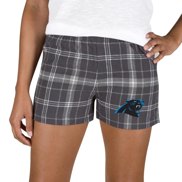 Concepts Sport Ultimate Ladies Flannel Short - Panthers